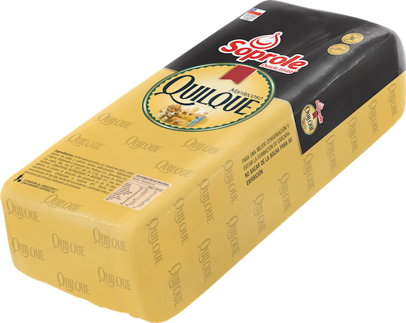 Queso Quilque Mantecoso Barra 4 kg